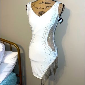 One of a Kind Handmade Sexy Rhinestone Dress